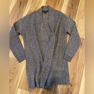 INC International Concepts dark gray Cardigan sweater